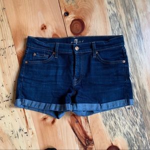 7 For All Mankind jean shorts